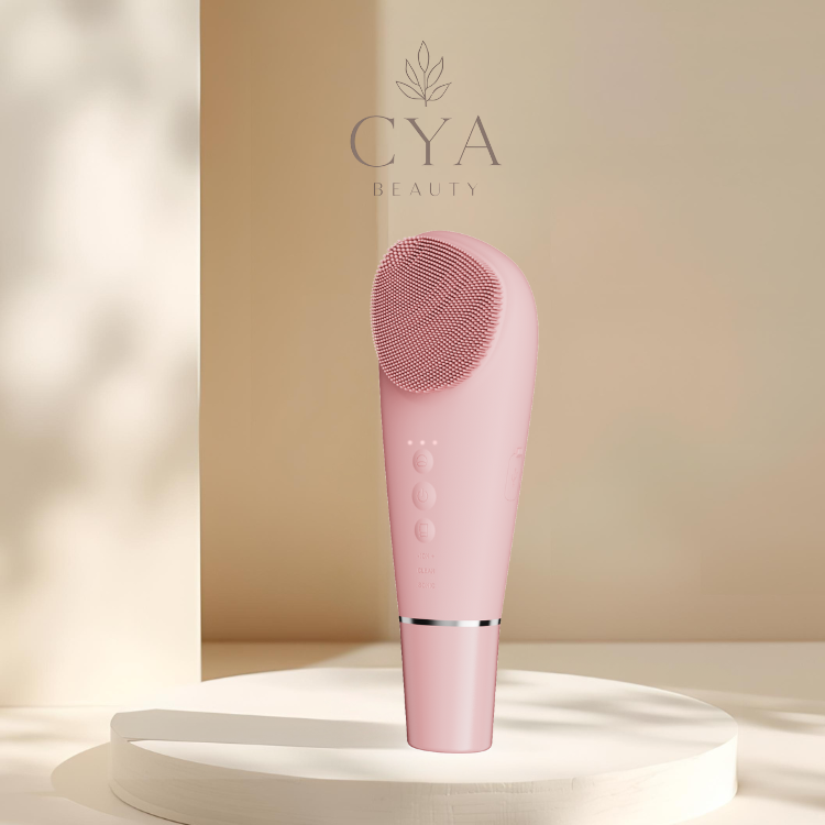 2-in-1 Ultrasonic Facial Cleansing & Scrubber Device