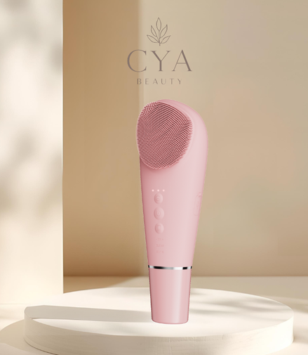 2-in-1 Ultrasonic Facial Cleansing & Scrubber Device