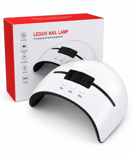 CYA Beauty 36W UV/LED Nail Lamp – Salon Gel Dryer