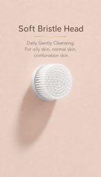 Rechargeable Electric Facial Cleansing Brush with Silicone Head